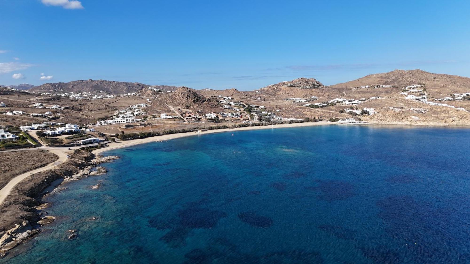 Blue Eye Grand Villa Mykonos Калафатис Экстерьер фото