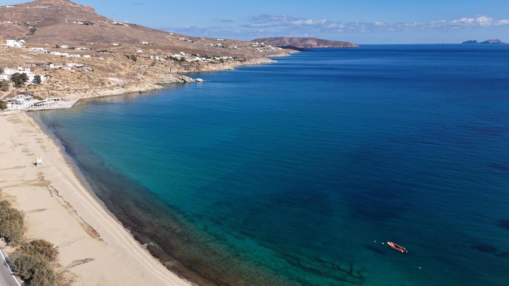 Blue Eye Grand Villa Mykonos Калафатис Экстерьер фото