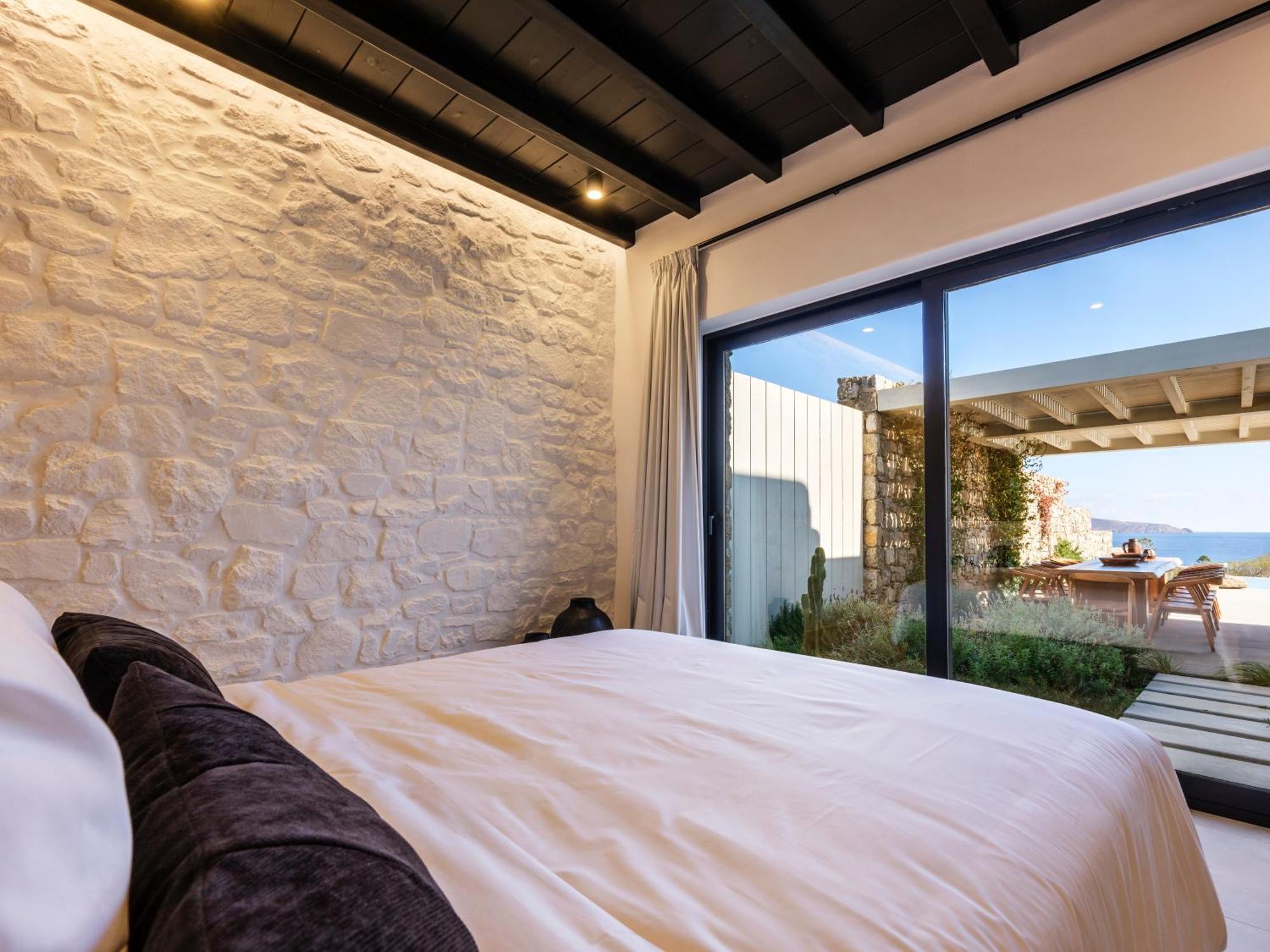 Blue Eye Grand Villa Mykonos Калафатис Экстерьер фото
