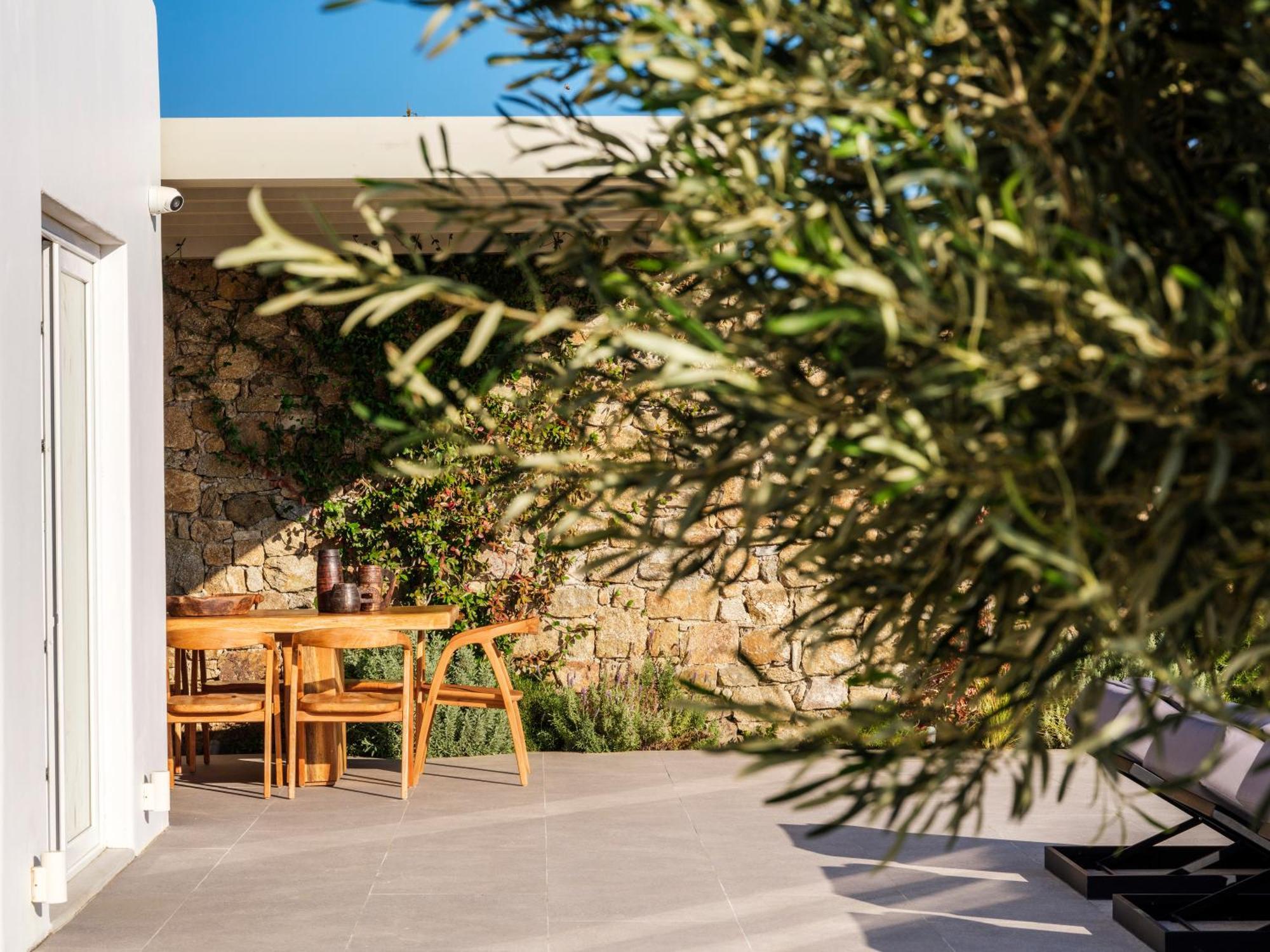 Blue Eye Grand Villa Mykonos Калафатис Экстерьер фото