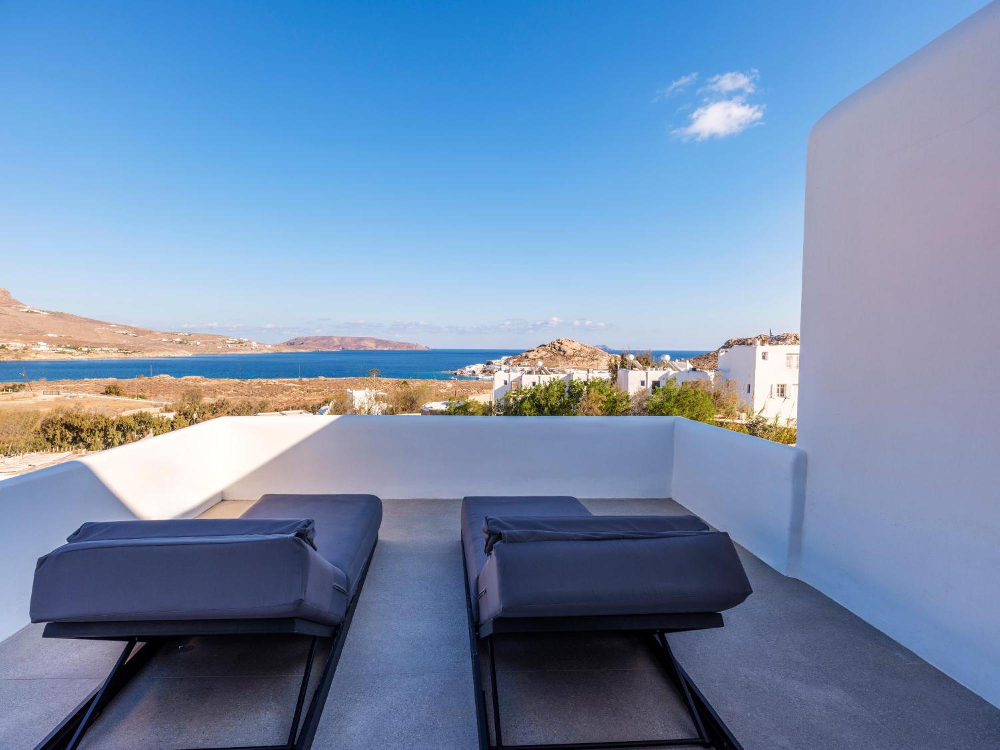 Blue Eye Grand Villa Mykonos Калафатис Экстерьер фото